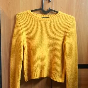 Forever 21 Mustard Sweater